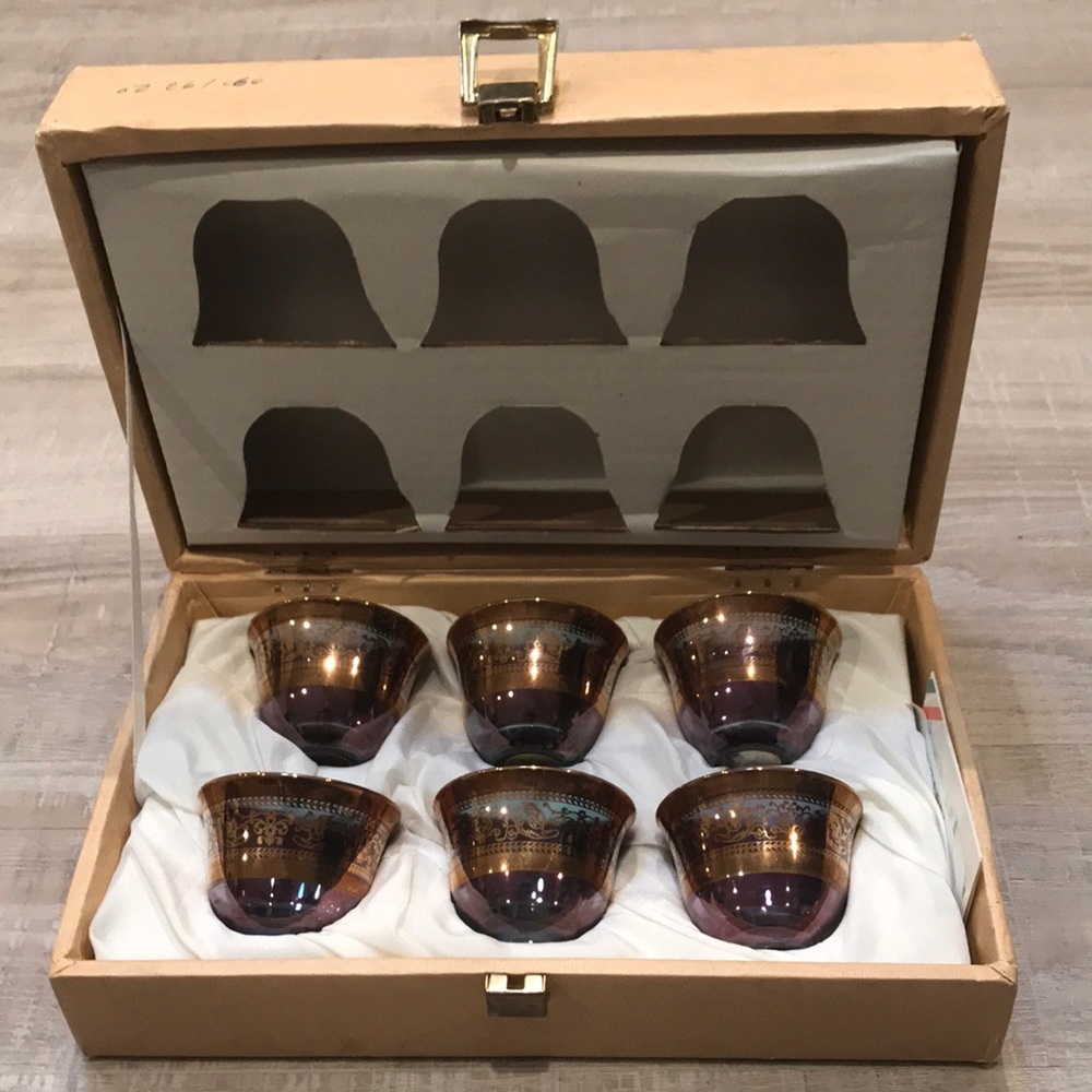 Italian “Timon” Crystal Glasses